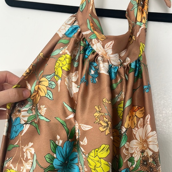 Harmur Floral Open Back Midi Dress - Picture 2 of 3